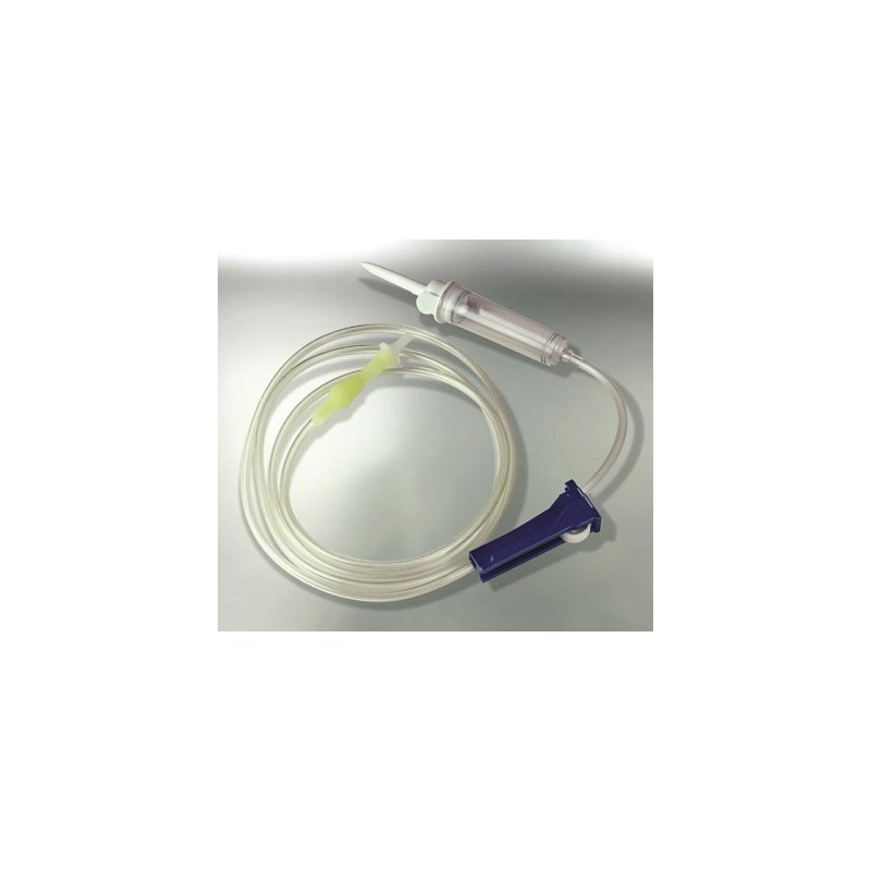 IV Set 73&quot; Aniset Opset Luer Slip 15Drop
