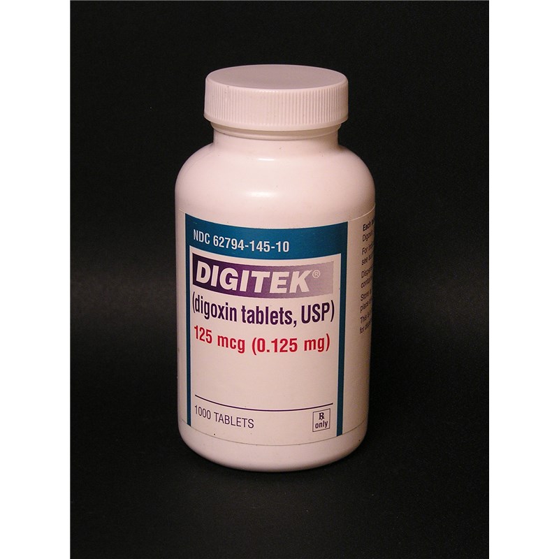 Digoxin Tabs 0.125mg 1000ct