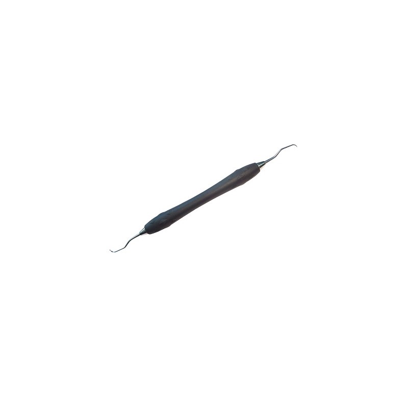 iM3 Ergo Perio Curette Small Plastic Handle Grey Curs01