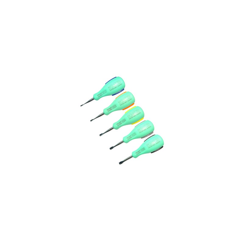 iM3 Ergo Winged Elevator Set X Small 5 2mm-6mm Plastic Handle With Case