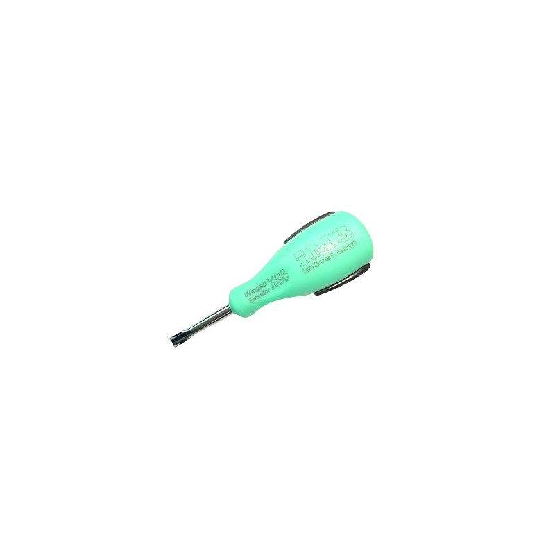 iM3 Ergo Winged Elevator 6mm X Small Green Handle/Black Grip Wesx06