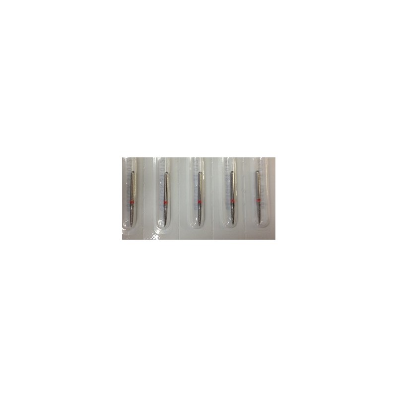 iM3 Bur Flame Diamond Fine Friction Grip  5pk   D7820