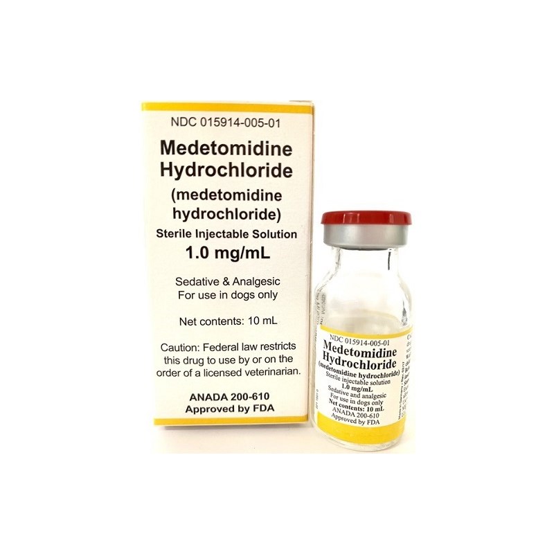 Medetomidine Injection 1mg/ml 10ml Compare Domitor