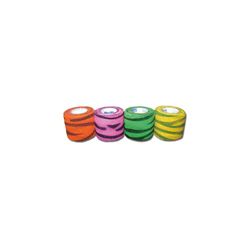 Petflex Zebra Print 2&quot; x 5yd  36 rolls/pk