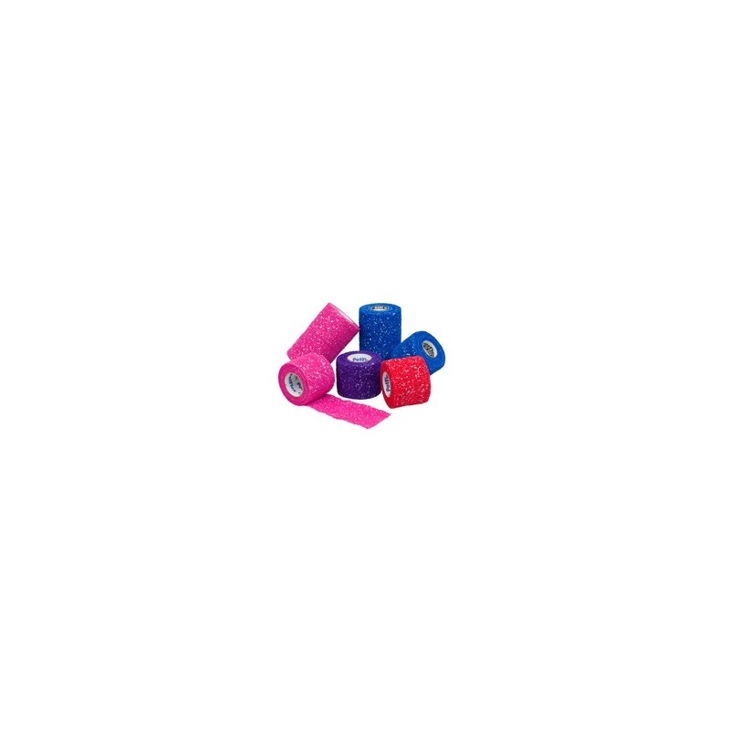 Petflex Bandage Tape 4&quot; Glitter Pack 18ct