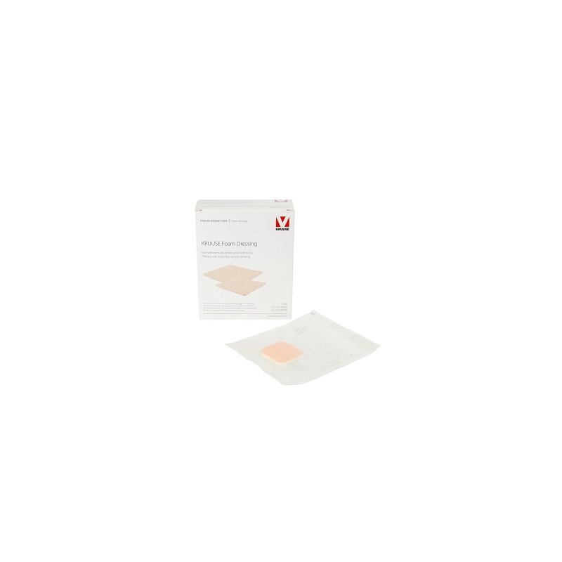 Kruuse Foam Dressing Sterile 2&quot; x 2&quot;  10/pk