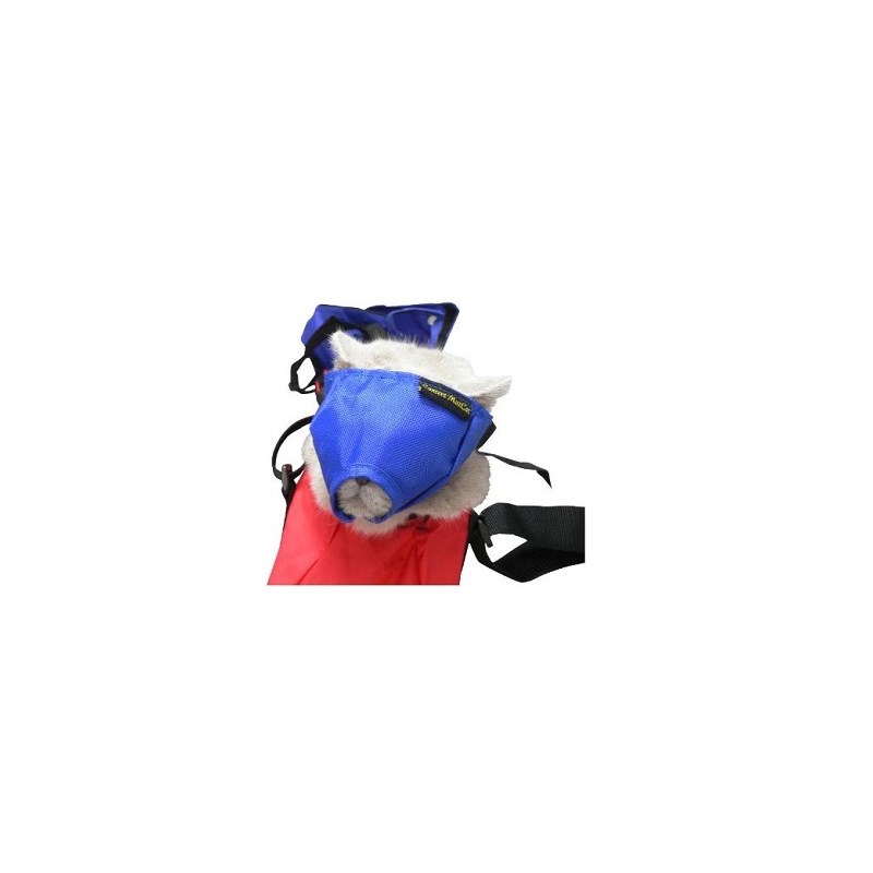 Buster Nylon Muzzle Cat Medium Blue 279463