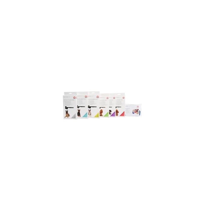 Buster Nylon Easy-ID Muzzle Set of 10  (Sizes XXS thru 5XL)