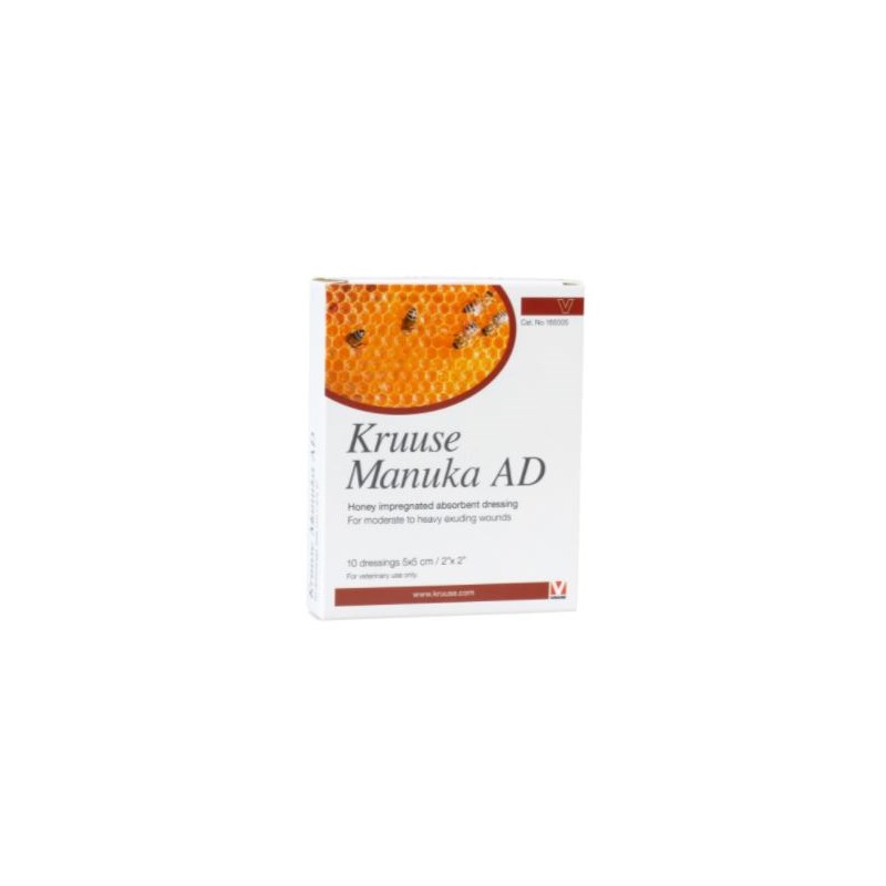 Honey Manuka AD (absorbent dressing) Sterile 2&quot; x 2&quot; 10/pk