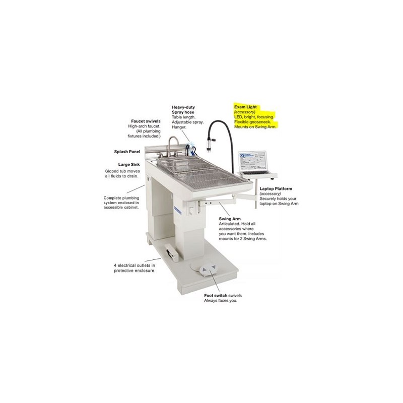 Olympic LED Exam Light with Flexible Arm