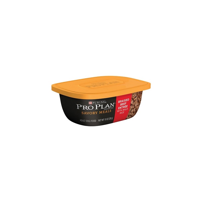 Purina Pro Plan Dog Savory Meals Beef And Rice 13oz