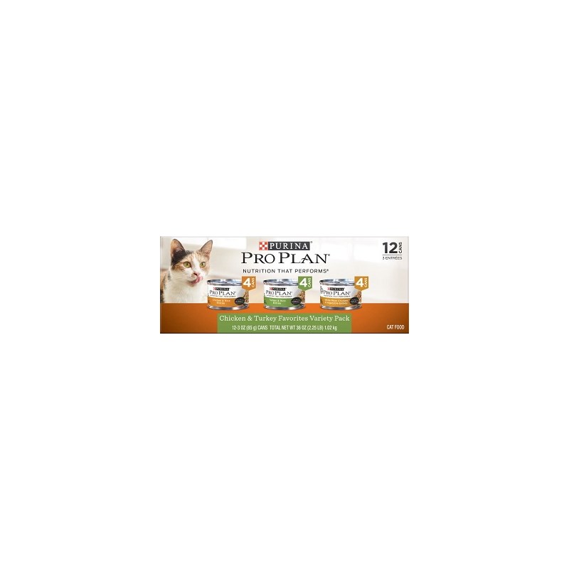 Purina Pro Plan Cat Savor Entrees Chicken &amp; Turkey Variety 3oz