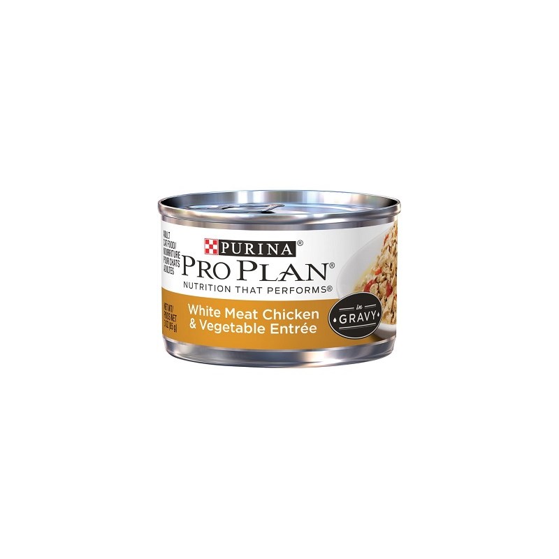 Purina Pro Plan Adult Cat Savor White Meat Chicken &amp; Vegetables 3oz