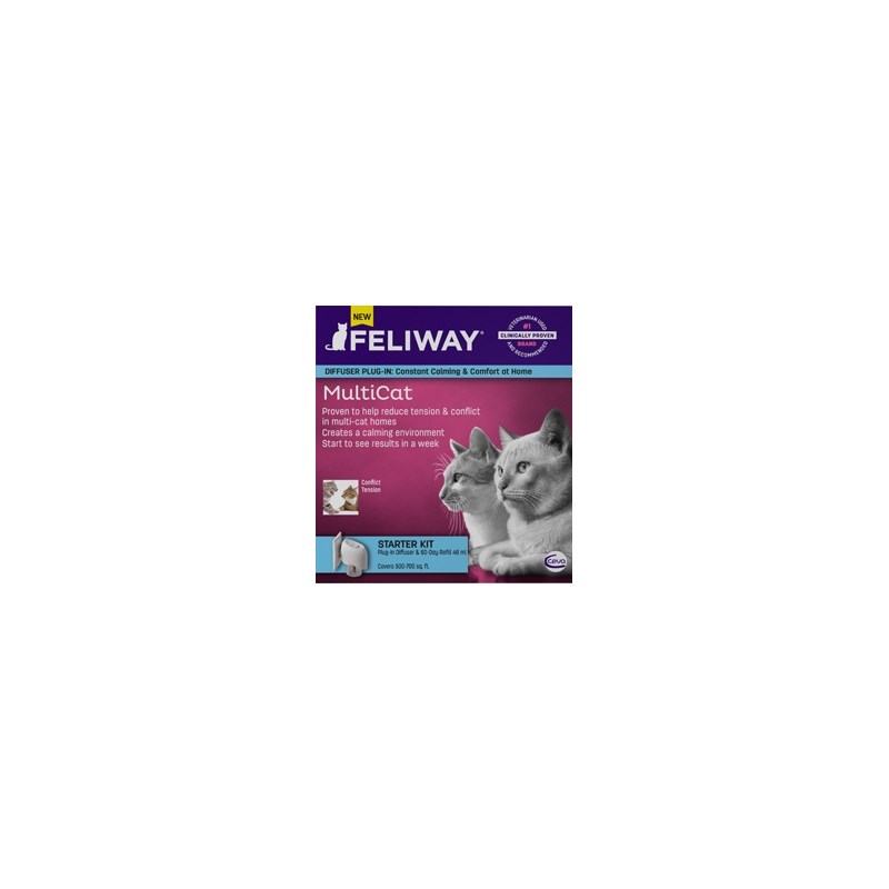 Feliway Multi Cat Starter Kit 48ml