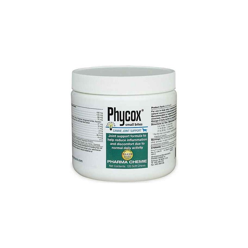 Phycox Small Bite Soft Chew 120ct
