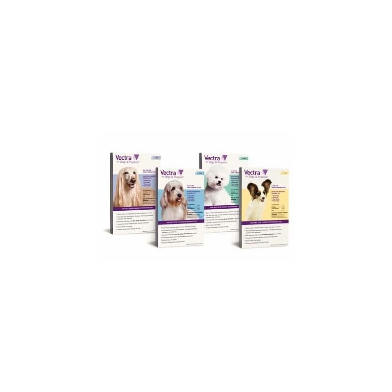 Vectra Dogs &amp; Puppies 11-20lb 3Pk
