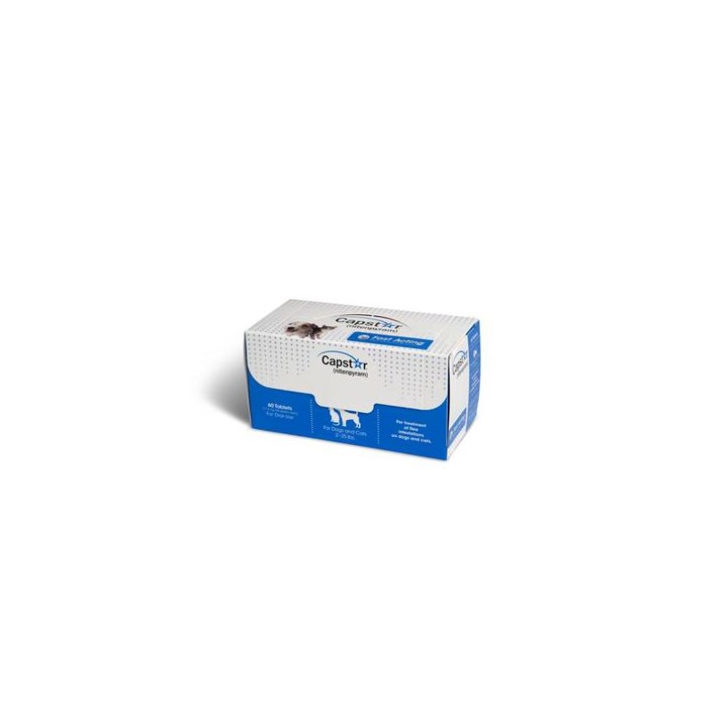 Capstar Tab Blue 2-25lb 6ds x 10cards  Bulk Pack