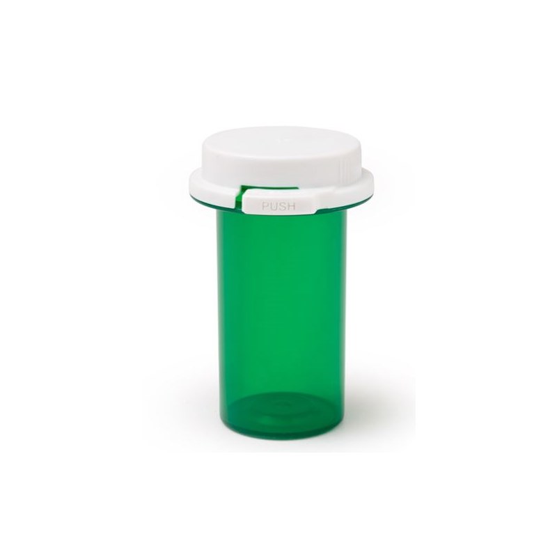 ECO Vials Green 16 dram 300/bx