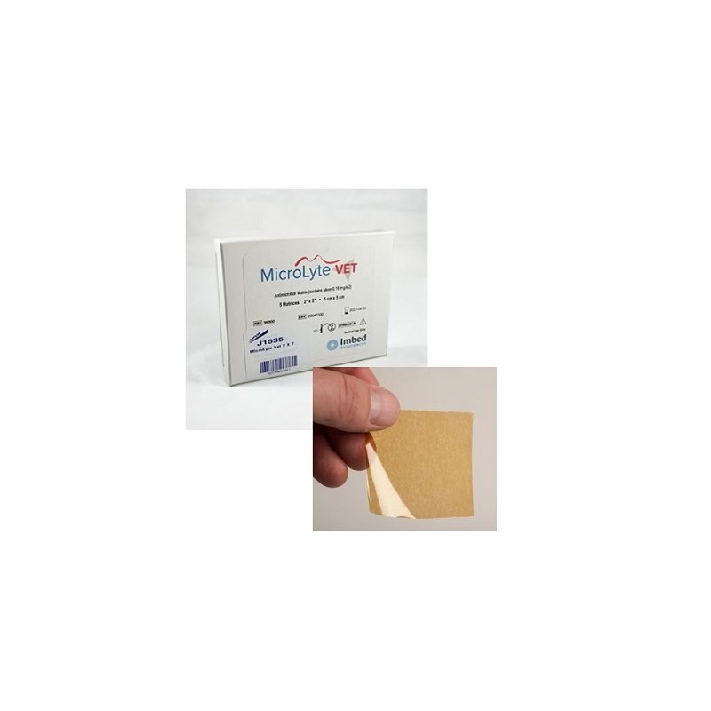 Microlyte Wound Matrix 2&quot; x 2&quot;  5/Bx