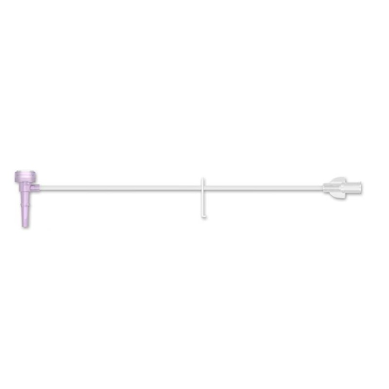 T-Connector Extension Set 7&quot; Microbore Luer Slip