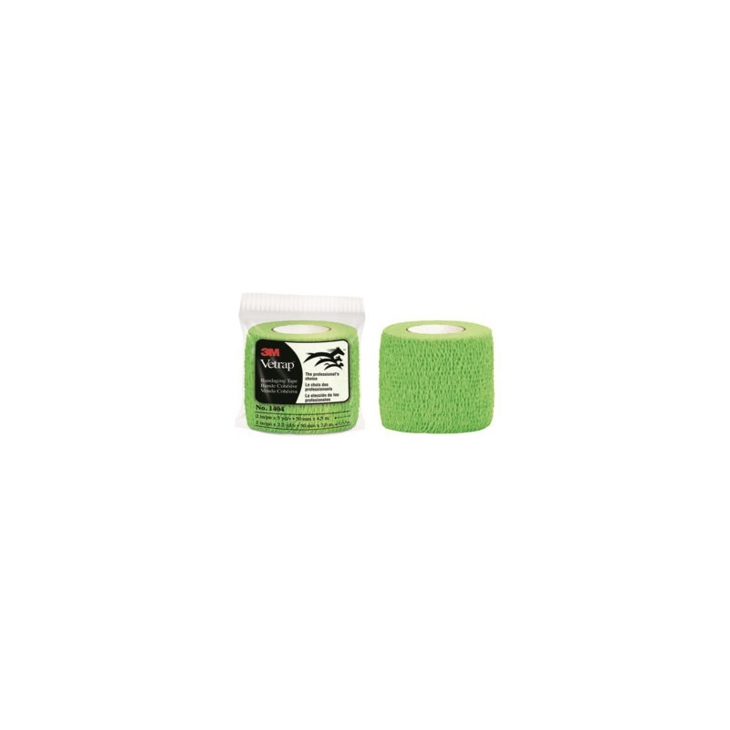 Vetrap 2&quot; Lime Green 18 rolls/bx