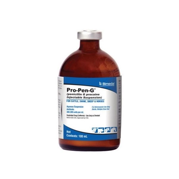 Pro-Pen-G Penicillin G Procaine Injection 100ml