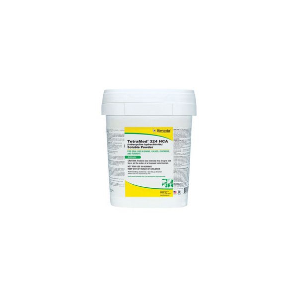 Tetramed 324 Powder 5lb  Tetracycline Hydrochloride