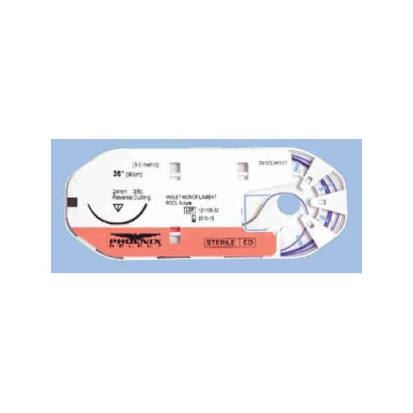 Suture 2/0 Poly-Dox 30&quot; (PCT-2) 26mm 1/2&quot; Circle Taper Point  12ct