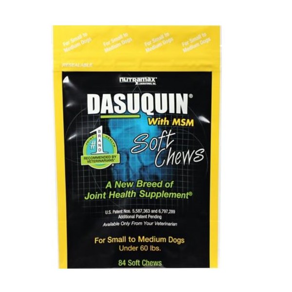 Dasuquin MSM Small Medium Dog Soft Chew 84ct