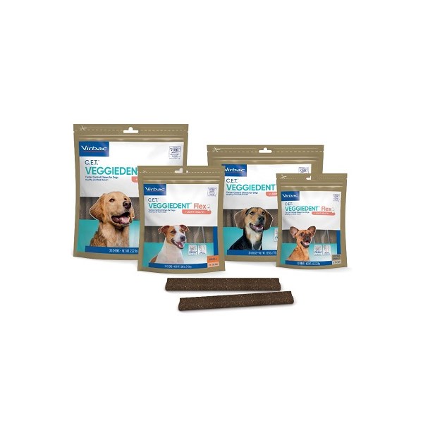 C.E.T. Veggiedent Flex Chews Medium 30ct