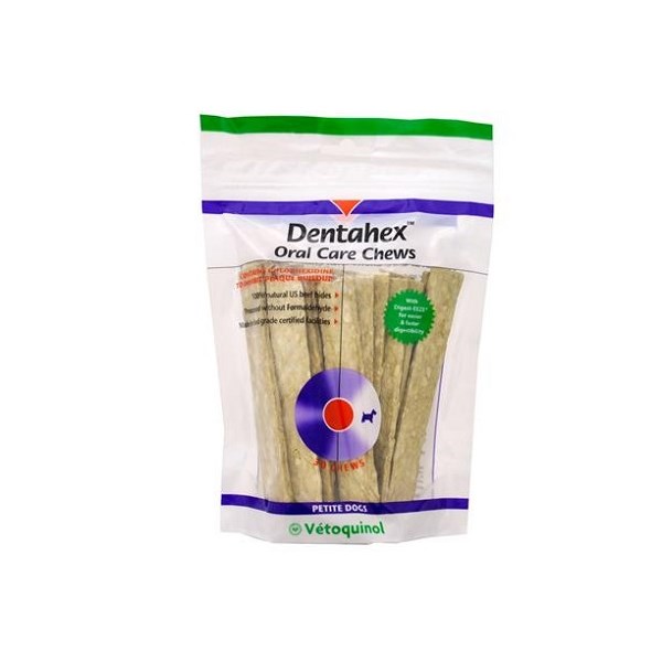 Dentahex Dog Chew Petite / Small 30ct