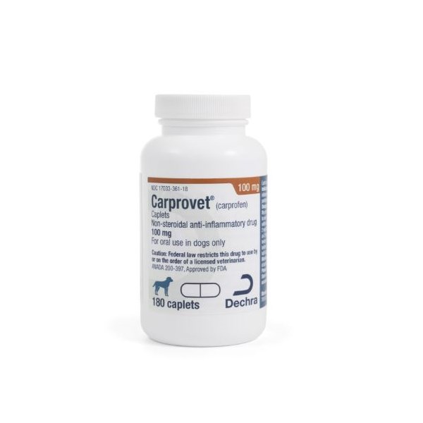Carprovet Caplets 100mg 180ct