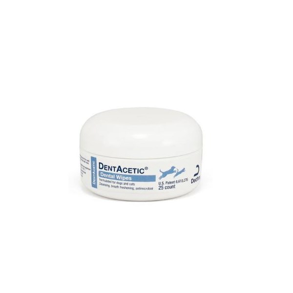 Dentacetic Dental Wipes 25ct