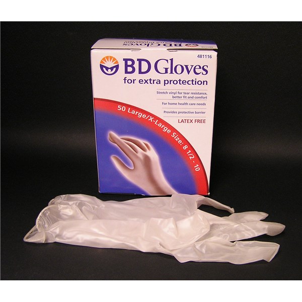 Exam Gloves Pro Advantage Vinyl Large / XL