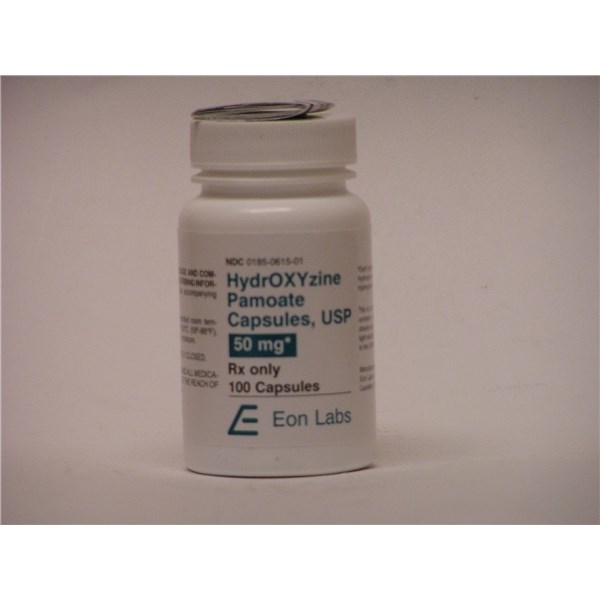 Hydroxyzine Pamoate Caps 50mg 100ct