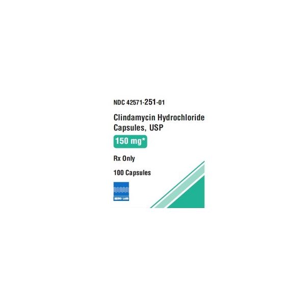 Clindamycin Caps 150mg 100ct  Micro Labs Label