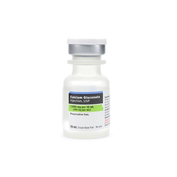 Calcium Gluconate Injection 100mg/ml 10ml