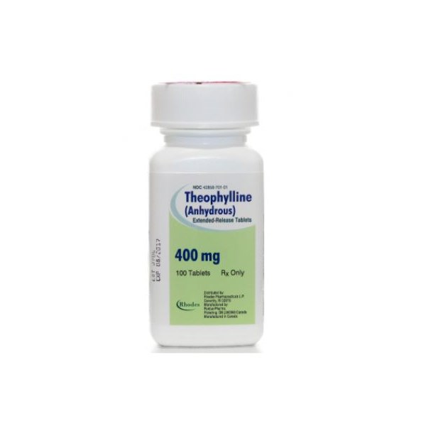 Theophylline ER Tab 400mg 100ct