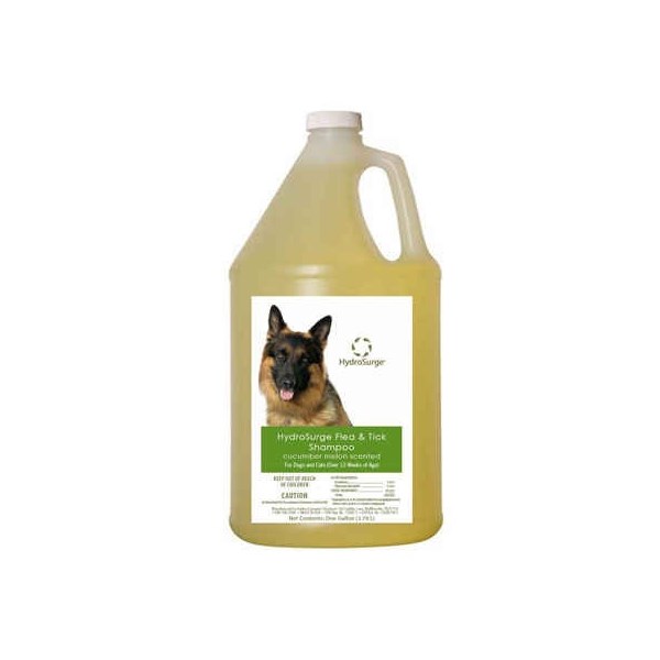 HydroSurge Flea And Tick Cucumber Melon Shampoo Gallon