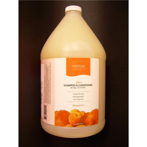 HydroSurge 3 In 1 EFA Shampoo Conditioner Mango Peach Gallon