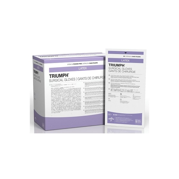 Triumph Micro Surgical Gloves  Size 6.5 Powder Free 50/bx