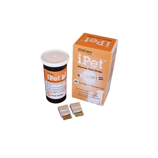 Ulticare Ipet Test Strips 25ct