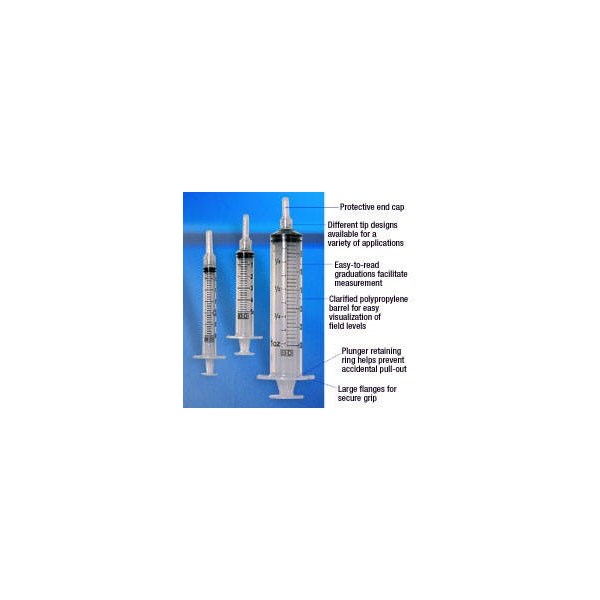 50cc (60cc) Syringe BD Luer Lock 40/bx