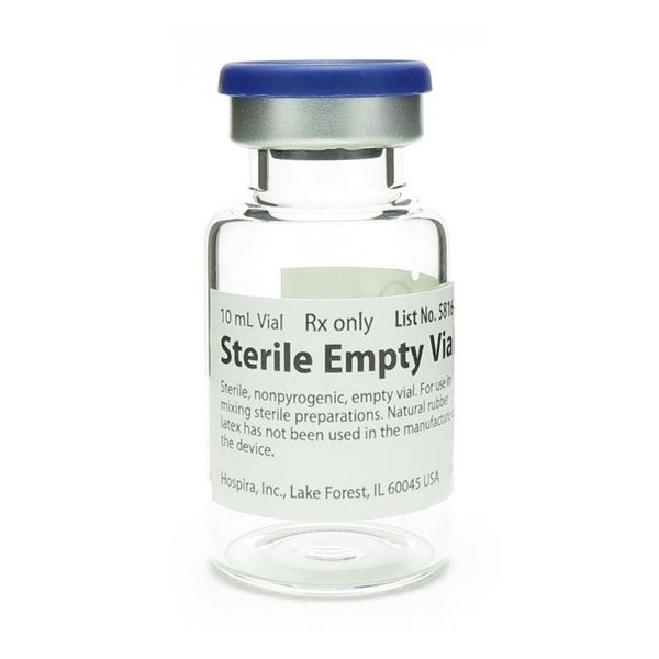 Sterile Empty Vials 10ml 25pk Pfizer Full Pack Only
