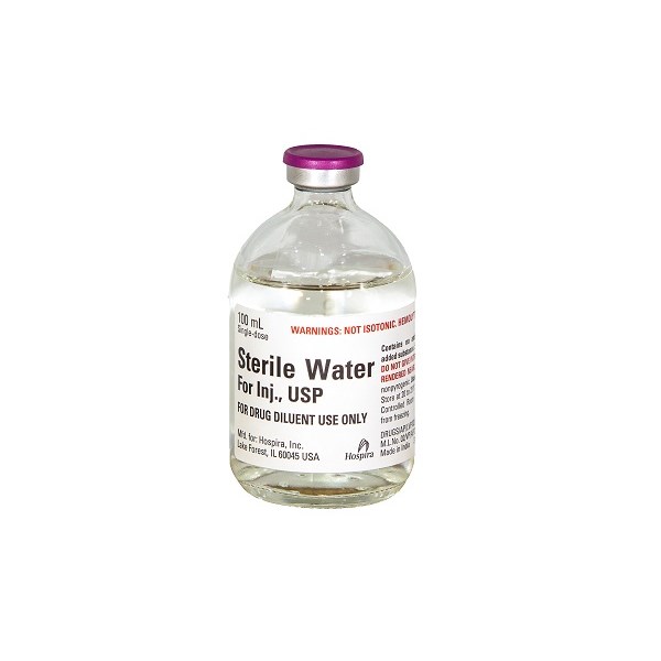 Sterile Water 100ml 25pk Full Box Only