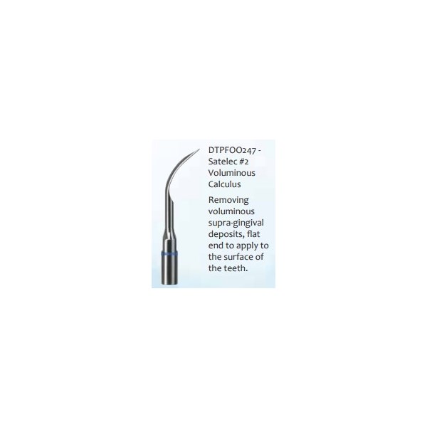 Satelac Dental Tip #2 Voluminous Calculus DTPF00247