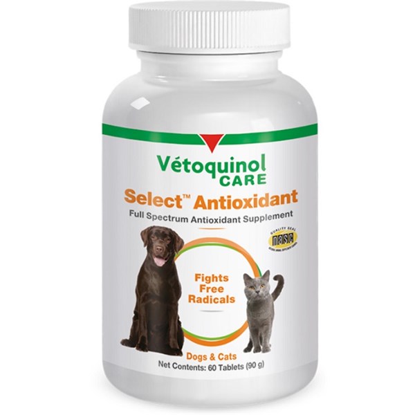 Select Antioxidant Tablets Dog And Cat 60ct