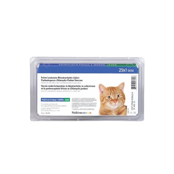 Nobivac Feline 1 HCPCH + FELV  25 X 1ds