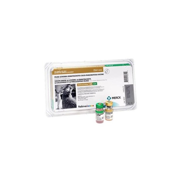 Nobivac Feline 1 Hcp + Felv 25 x 1ds