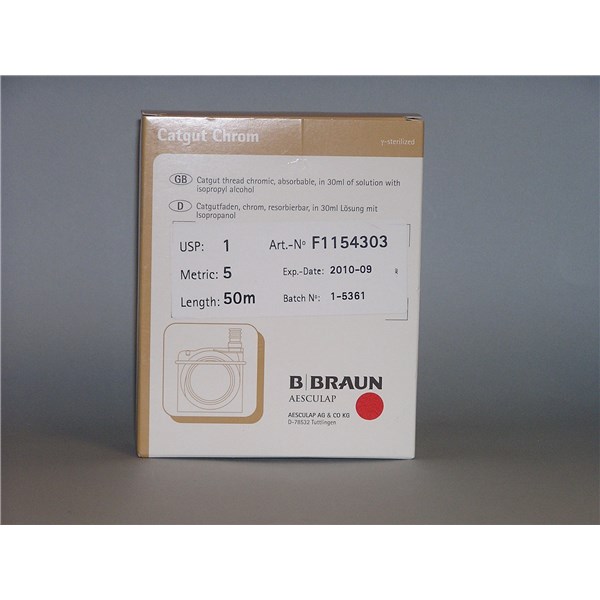 Suture 1 Catgut Cassette 50M